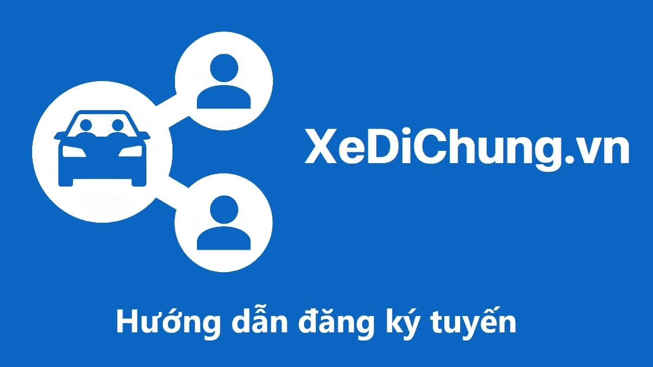 "Đăng ký tuyến chạy" trên XeDiChung để nhận ngay thông báo khi có khách tìm xe ghép