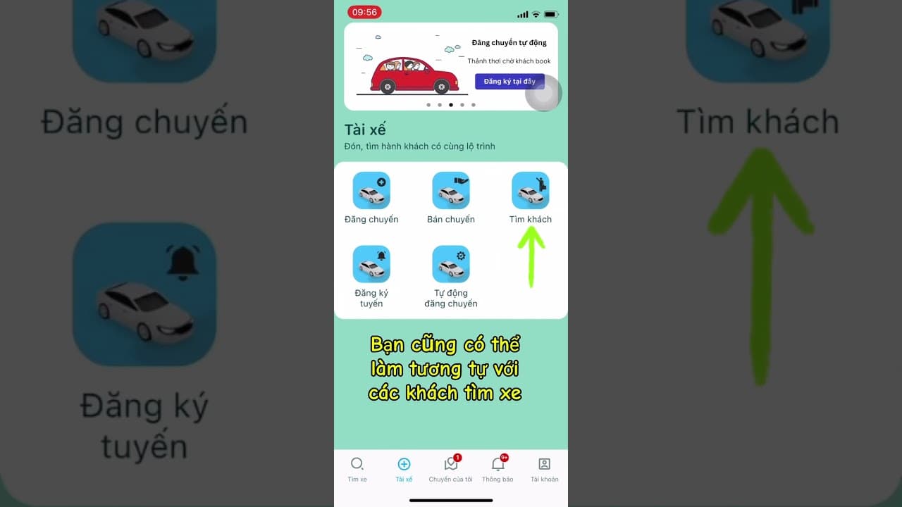 Tính Năng Mới: Chia Sẻ Chuyến Đi & Chia Sẻ Khách Trên XeDiChung