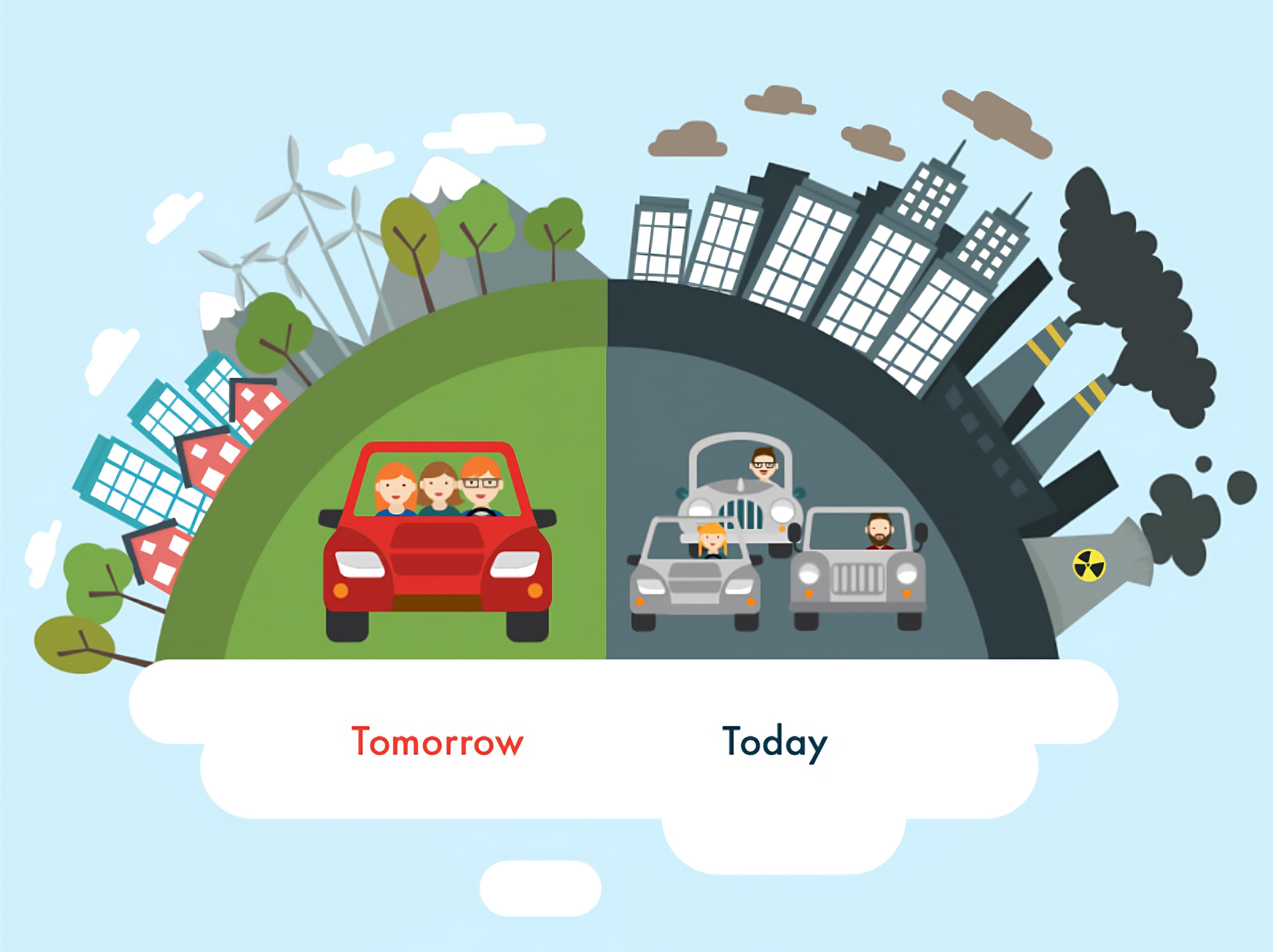 xe đi chung, xe ghép, xe tiện chuyến là bảo vệ môi trường